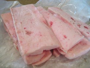 pork back fat